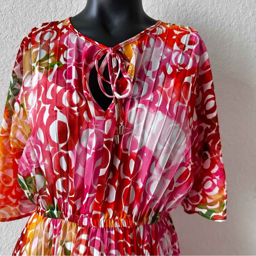 Vibrant Multicolor Maxi Dress